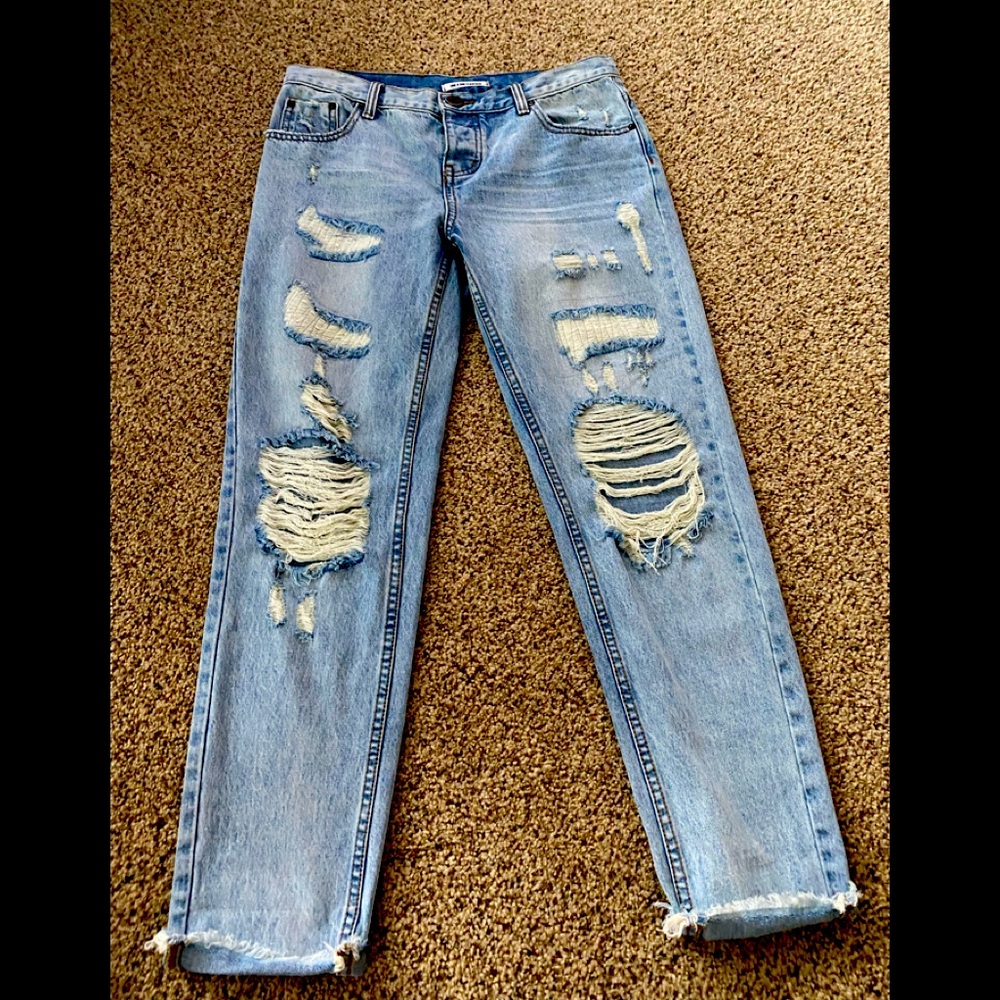 ONE X ONETEASPOON Boyfriend Jeans
